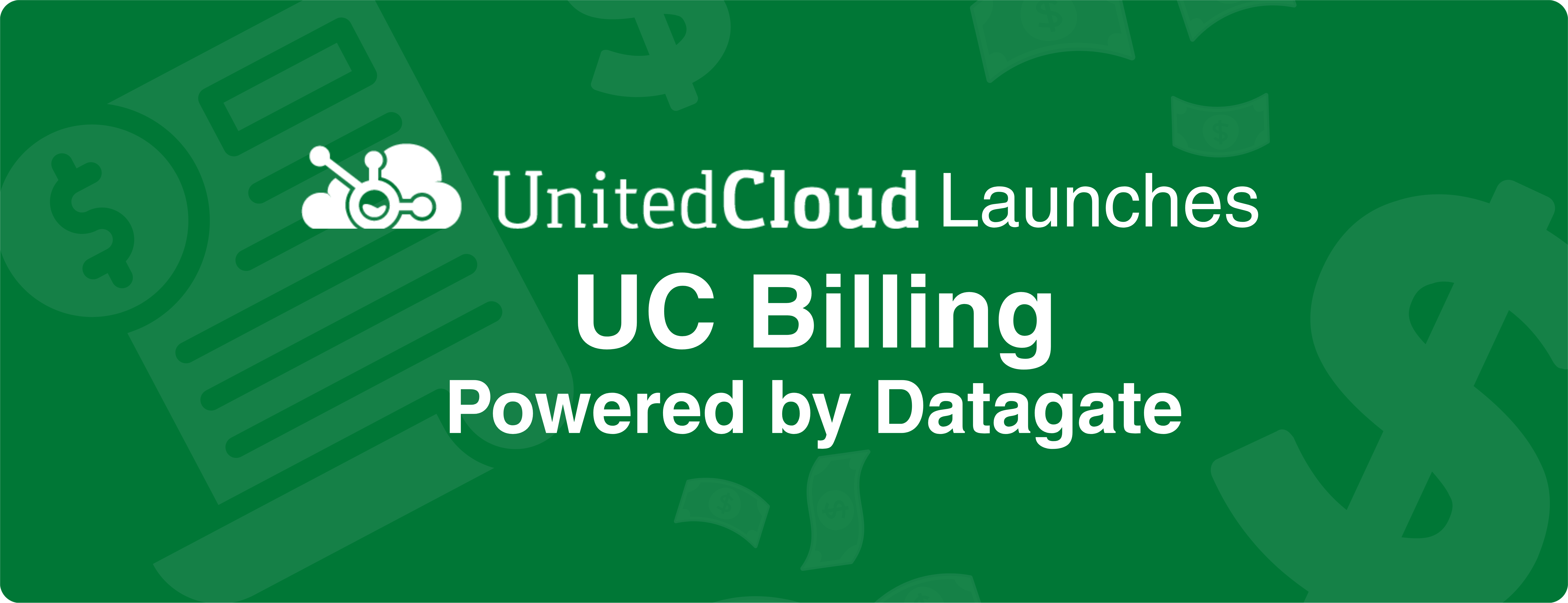UnitedCloud Adds UC Billing, Powered by Datagate, to Its White-Label Communications Services